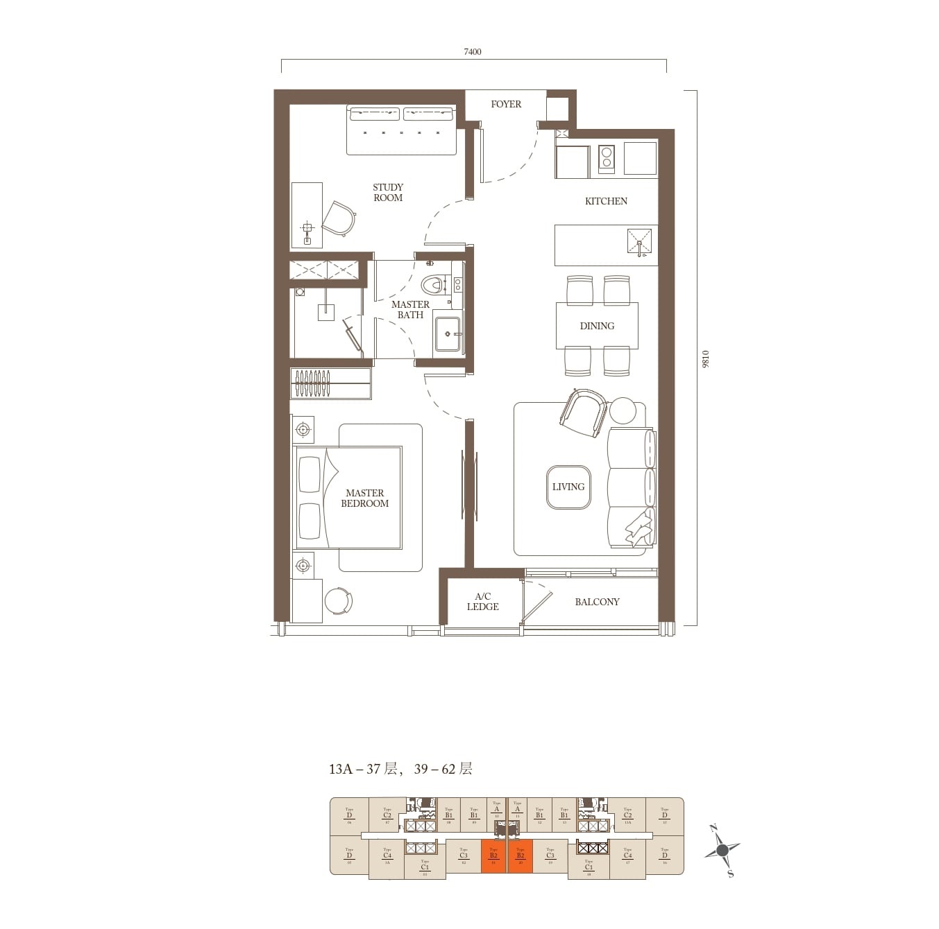 pavilion-square luxury-residences type-b2 image